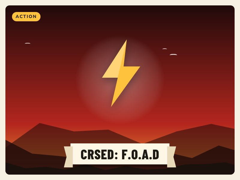 CRSED: F.O.A.D artwork