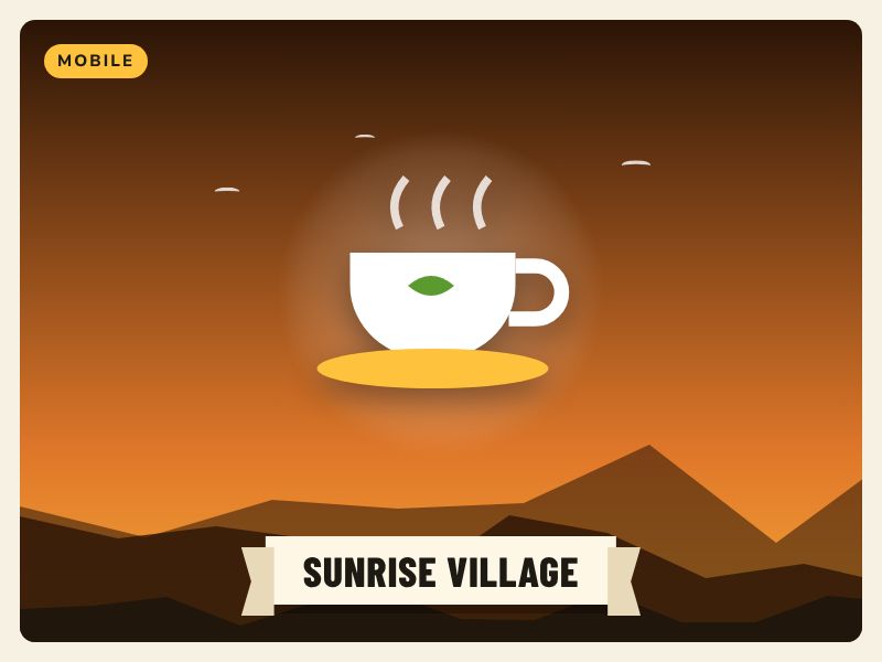 Sunrise Village artwork